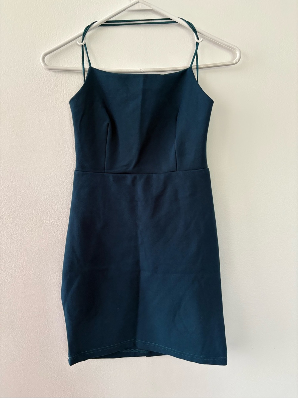 Revolve Superdown Navy Open Back Mini Dress